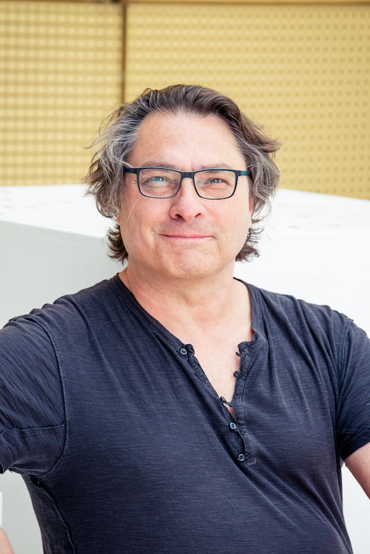 Andreas Wagner, technischer Leiter und Bühnenbildner des Theater Pfütze e. V.